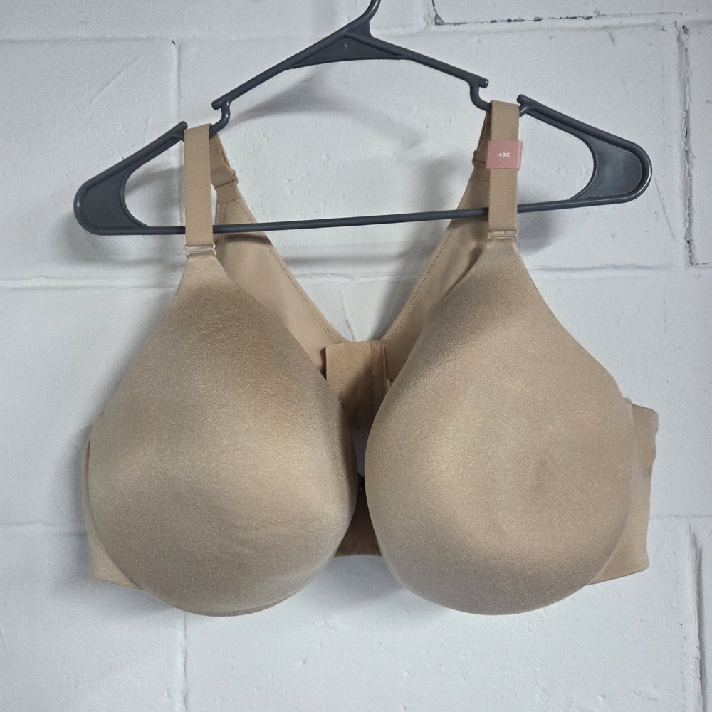Lane Bryant Beige Full-Coverage Bra